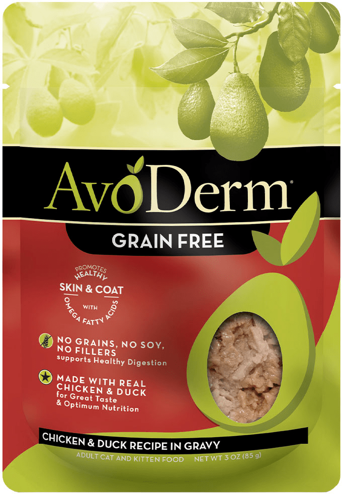 AvoDerm Grain Free Chicken & Duck Recipe In Gravy